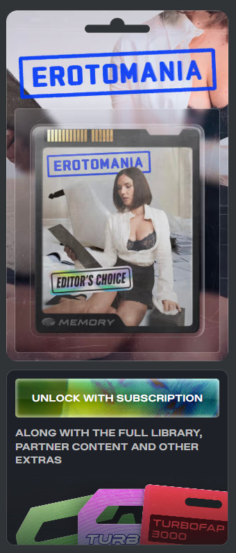 Braindance Erotomania holographic VR porn.